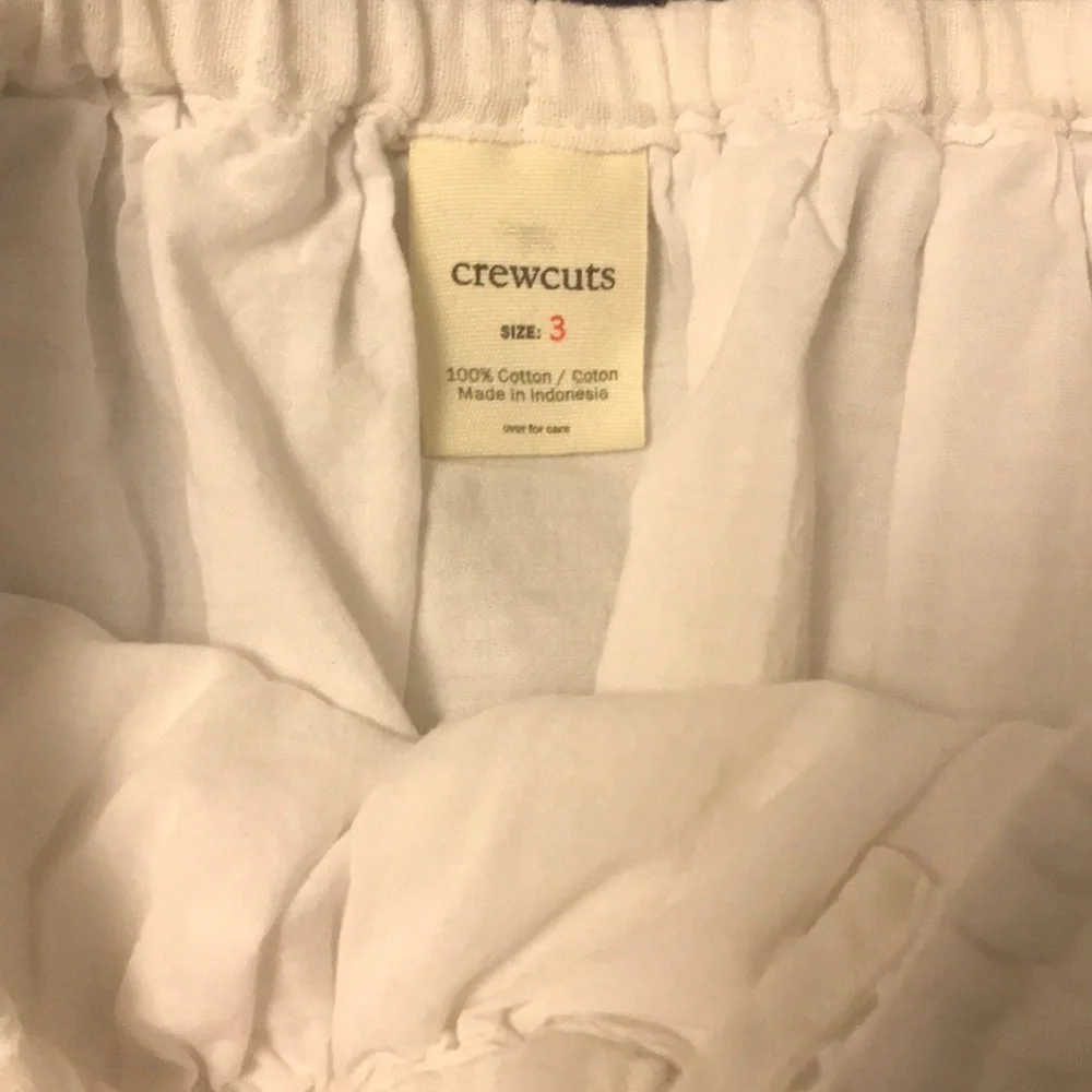 Crewcuts cotton skirt size 3